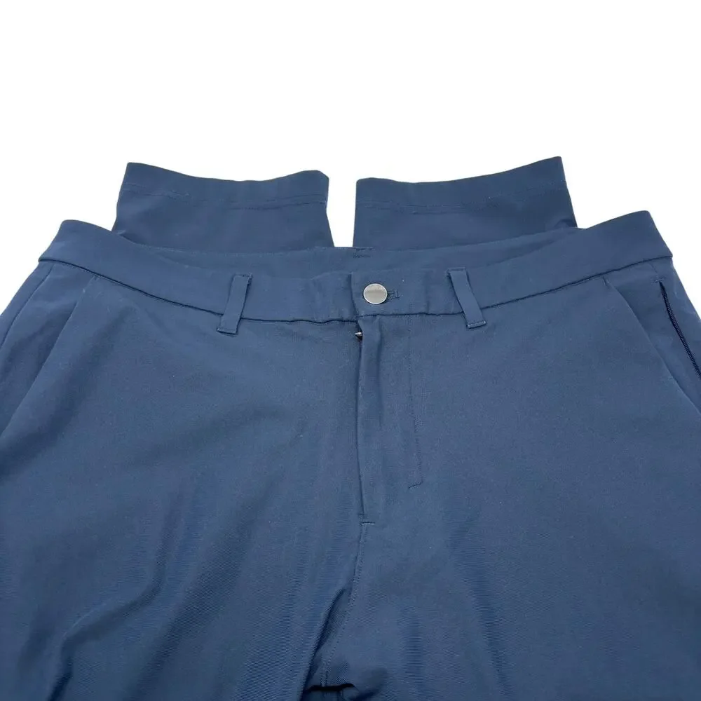Lululemon Mens 33x28 Navy Blue  Commission Pants